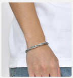 Twisted Cuff Bangle Bracelet