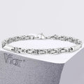 4mm Byzantine Chain Bracelet