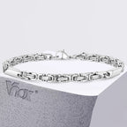 4mm Byzantine Chain Bracelet