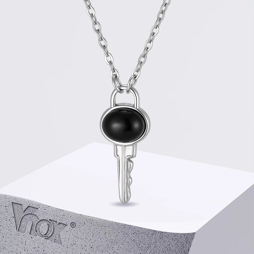 Vintage Key Pendant Necklace