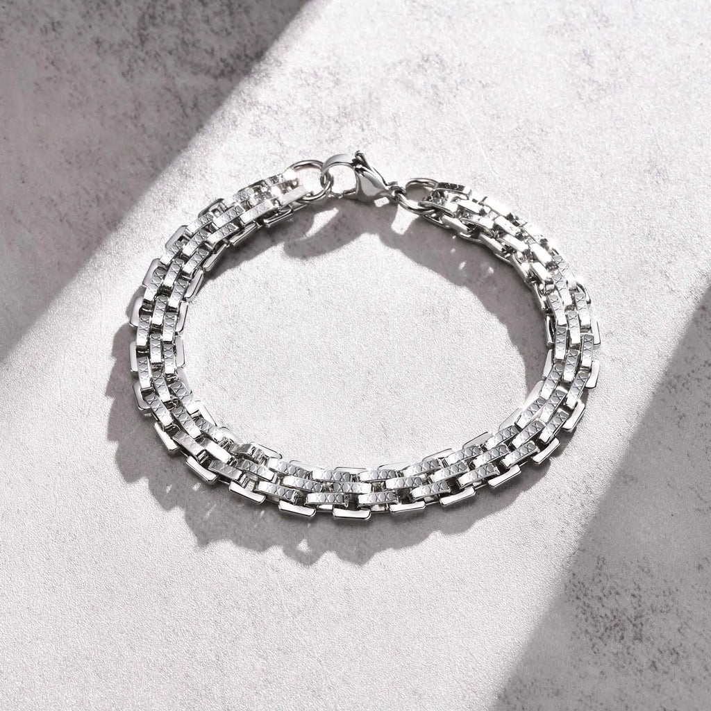8.8mm Handmade Link Chain Bracelet