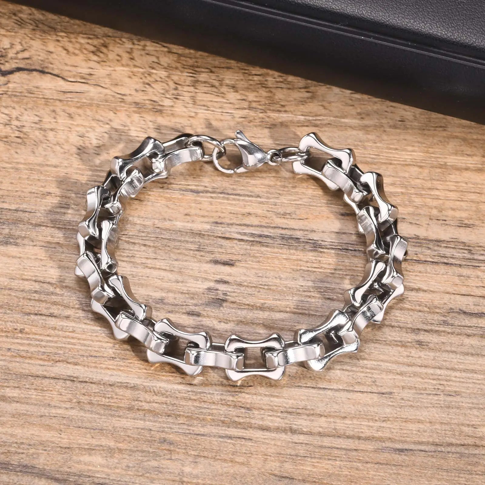 Heavy Bold Handmade Link Chain Bracelet