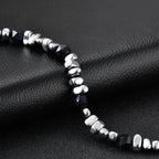 Gallstone Beaded Chain Bracelet